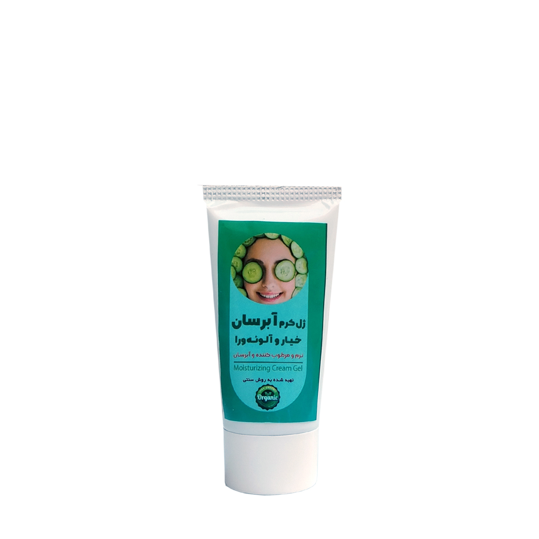کرم آبرسان خیار و آلوئورا 